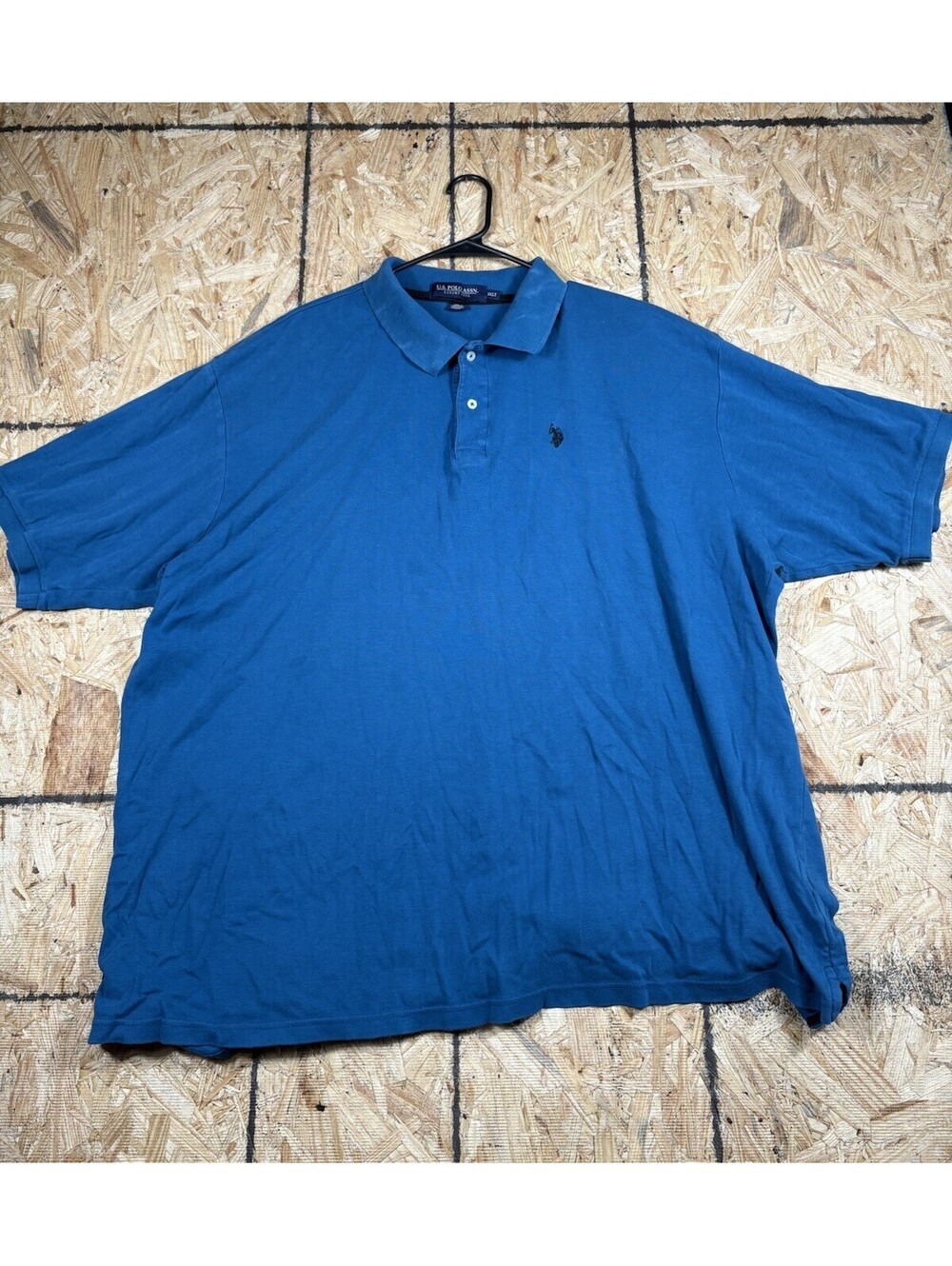U.S. Polo AASN. Polo Shirt Mens 3XLT Blue Pony Logo Luxury Feel Pony Logo!